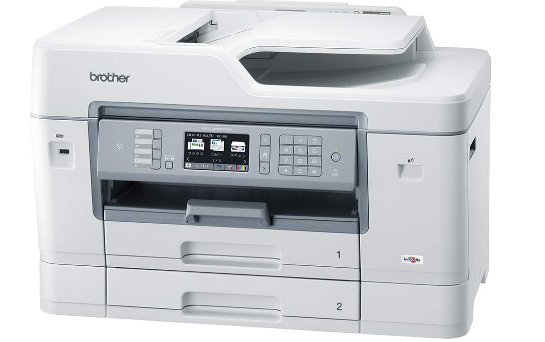 ブラザー プリンター A3インクジェット複合機 MFC-J6983CDW (FAX/ADF/有線・無線LAN/2段トレイ/両面印刷)