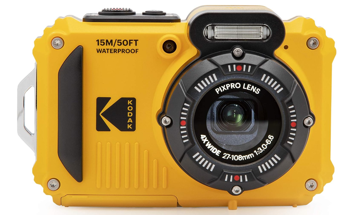 コダック コンパクトデジタルカメラKodak PIXPRO WPZ2 防水 防塵 耐衝撃 CALSモード イエロー