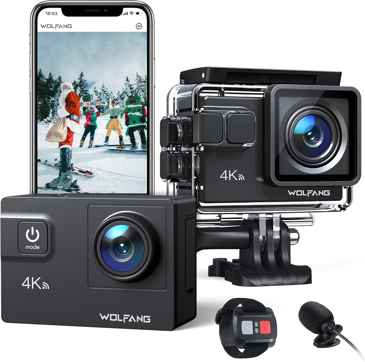 WOLFANG GA300 アクションカメラ