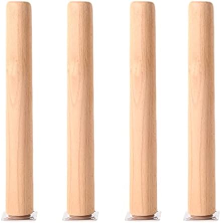 無垢材の家具の脚テーブル脚4ピース